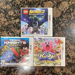 Nintendo 3ds games used and in boxes